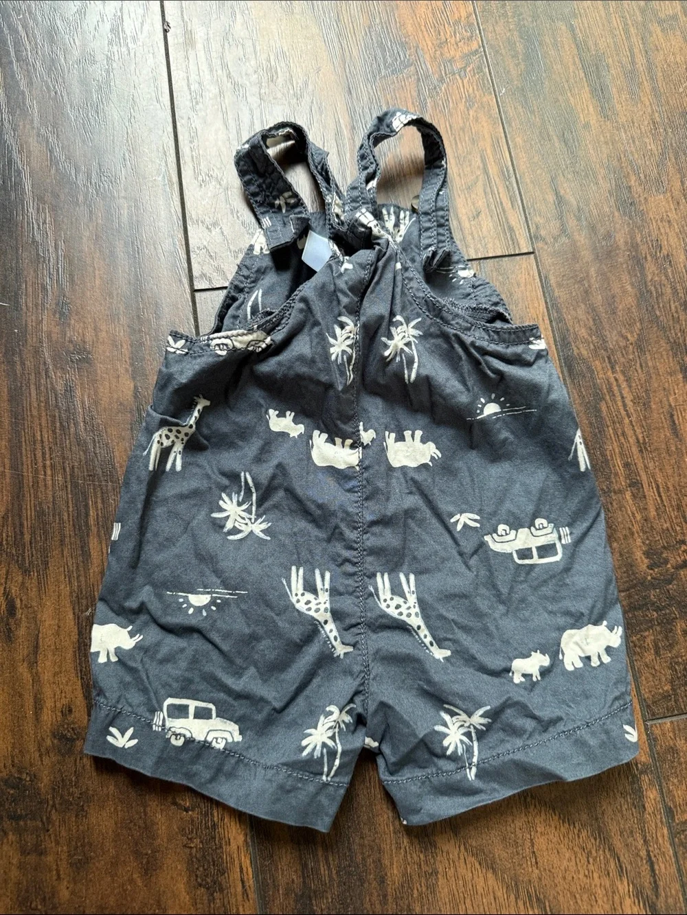 Safari Animals Romper 3 months